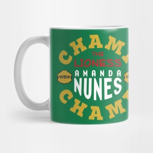 Amanda Nunes Double Champ Mug